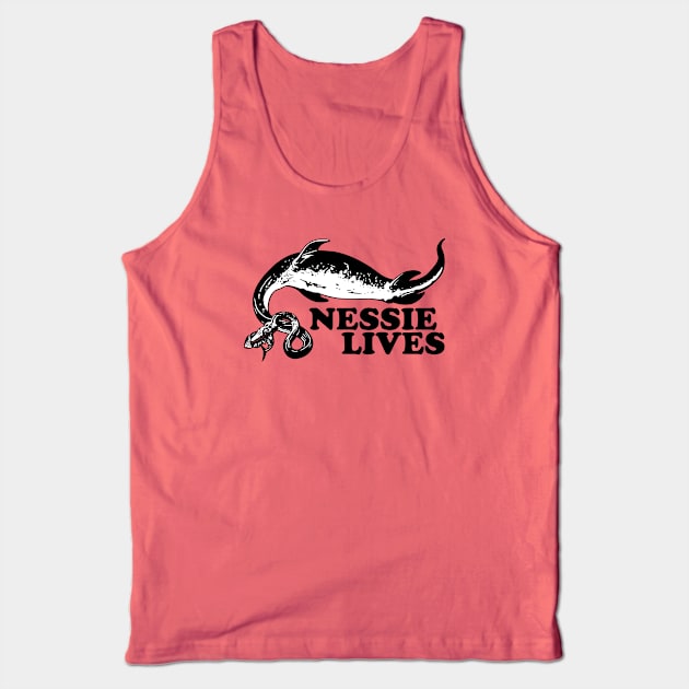 Nessie Lives Tank Top by GritFX